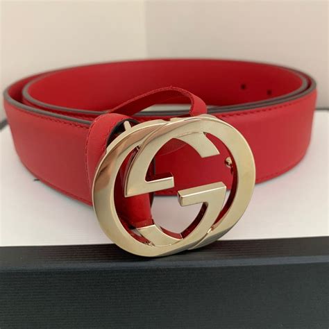 gucci belt black and red|gucci adjustable belt.